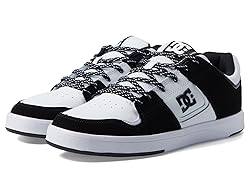 DC Shoes Men's Cure Skate Shoe, 11 White