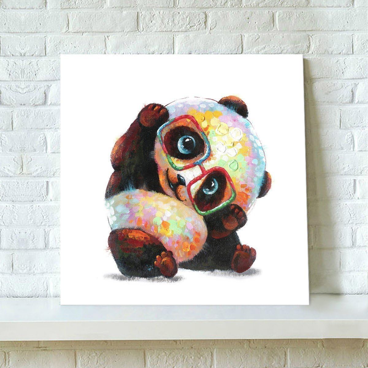 FUNKY SMILING MONKEY ANIMAL CANVAS WALL ART PICTURE PRINT READY TO HANG