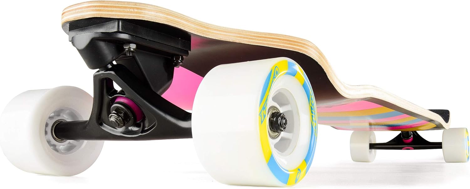 Longboard Osprey Twin Tip 39 Inch - Acero Canadese Completo Per Principianti E Adulti - Foto 4