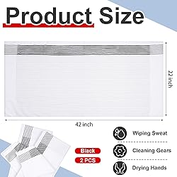 Mixweer 2 Pcs Caddy Golf Towel 22" x 42" Large Golf