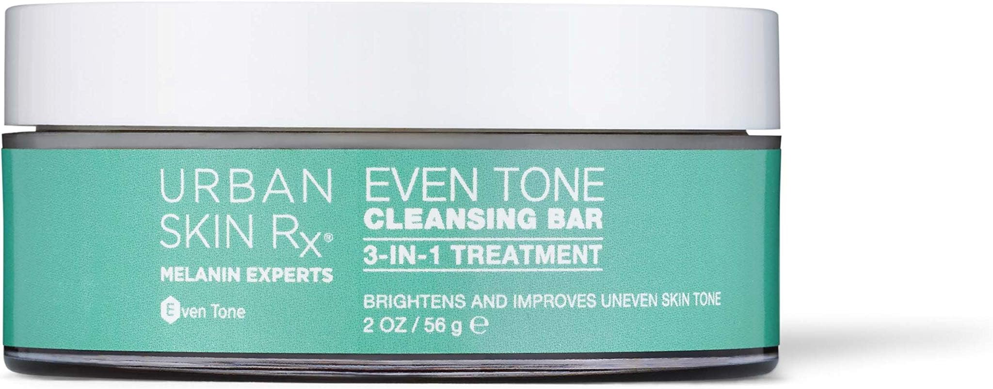 Urban Skin Rx Even Tone Cleansing Bar | 3-in-1 Daily Cleanser, Exfoliator, and Brightening Mask Helps Diminish Dark Spots, Formulated with Kojic Acid, Azelaic Acid, and Niacinamide | 2.0 Oz
