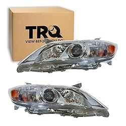 TRQ 2 Piece Headlight Assembly Set Driver