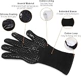 Primajor BBQ Gloves 1472℉ Heat Resistant Oven Mitts with Fingers view 6