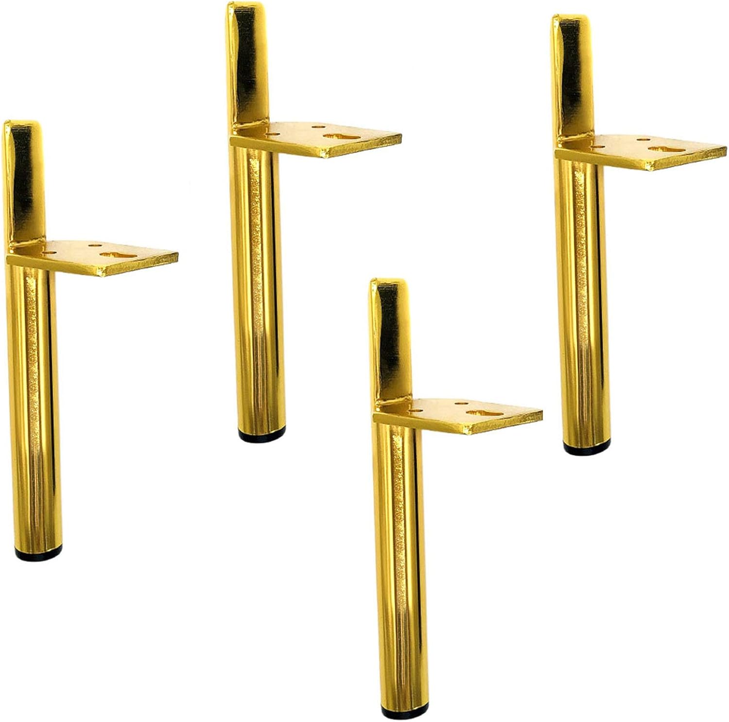 GTYT Goldene Metallmöbel Füße Wieder Beine, Tischbeine Füße 4 Stück