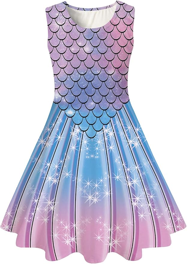 mermaid party dress for girl