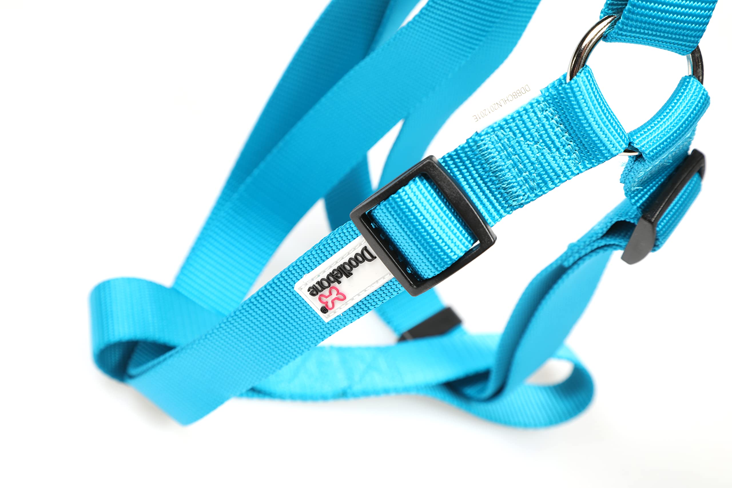 Doodlebone Originals Dog Harness, Aqua, 8-11