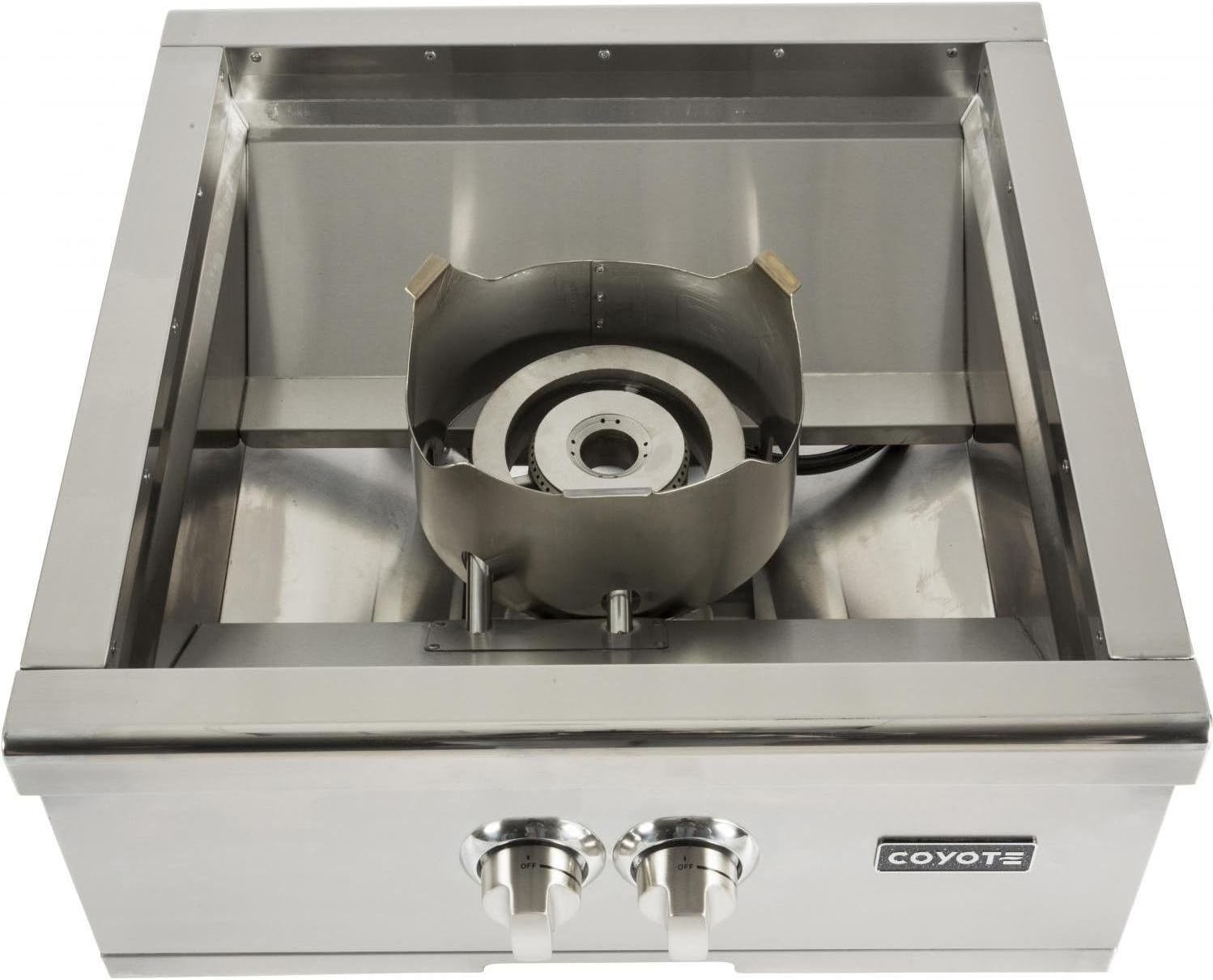 review Coyote 24 Inch Built-in Power Burner, Propane Gas- C1PBLP