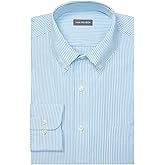 Van Heusen Men's Dress Shirt Regular Fit Pinpoint Stripe