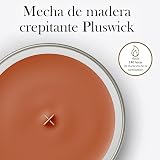 WoodWick Scented Candle Large Hourglass Pumpkin Praline Wood Wick view 5