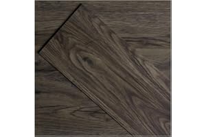 ATOPOSE GREEN SURFACE SOLUTIONS ATOPOSE Peel and Stick Vinyl Flooring Plank，1 Piece Sample,4"x6" Self Adhesive Flooring for DIY Installation（Aged Walnut Sample）