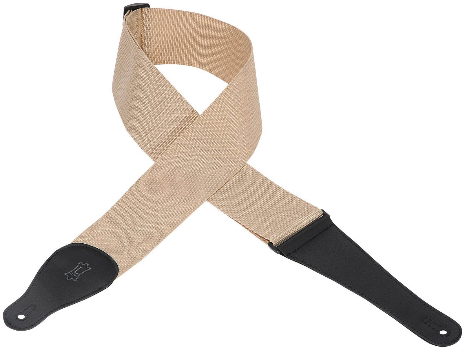 Levy's m8p3-tan Guitar Strap, Tan, /