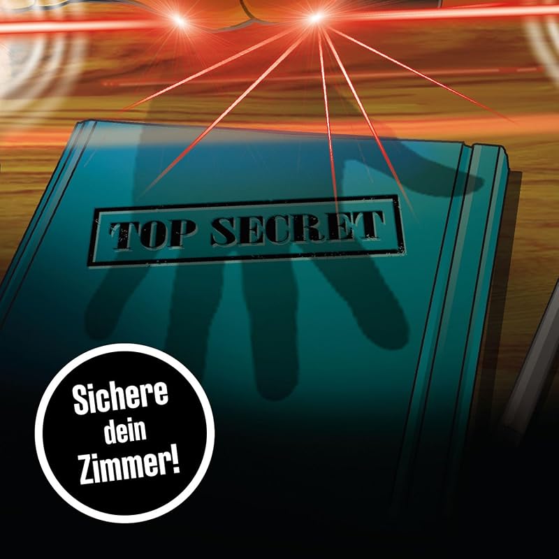 Sicherheitssystem von KOSMOS 632489, Alarmanlage mit LED-Technik, Detektiv Spielzeug Set für Kinder ab 8 Jahre, sichere dein Kinderzimmer ab, Gadget, Geschenk, Die drei Fragezeichen