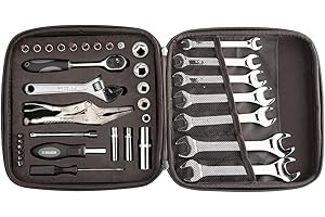 Backcountry Tool Kit-Compact Lightweight Repair Set in EVA Protective Case for Snowmobile, ATV, UTV, Dirtbike Metric/SAE Wren