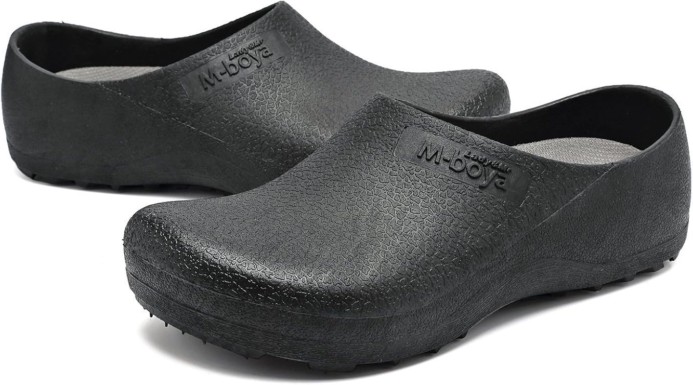 women's non skid black shoes