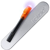 Bondic UV Liquid Plastic Welder, Super Glue, Cures Quickly, UV Resin Kit with Light for Home, Plastic, Jewelry (LED Light &amp; Liquid Cartridge in a Tin Case)