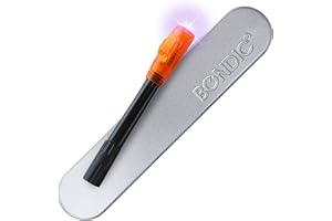 Bondic UV Liquid Plastic Welder, Super Glue, Cures Quickly, UV Resin Kit with Light for Home, Plastic, Jewelry (LED Light & Liquid Cartridge in a Tin Case)