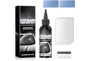 cioevantial Windshield Crack Repair Kit,New Car Cracks Gone Glass Repair Kit Windshield Repair Kit Car Glass Repair Kit for Cracks and Chips,Quick Fix Windshield & Glass Repair Tools(1Set)