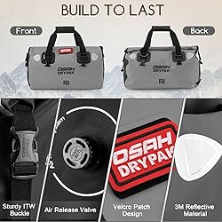 Waterproof Duffel Bag - Motorcycle Dry Bag Tail Bag