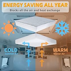 SIKADEER RV Vent Insulator 14″x14″x3″, 2