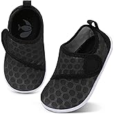 shopUAL Toddler Water Shoes Girls Boys Barefoot Aqua Socks Kids Cute Quick Dry Non-Slip Swim Shoes for Beach Pool Surf