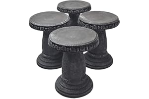 Exaco Patio Mushroom Style Stools Set of 4