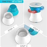 kuou LIding Pill Crusher 3 in 1 Multifuntion Cutter Crusher Box Small Pills view 5