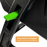 Crystals 65L Garden Compost Bin Rotating Tumbling Barrel with Holes view 6