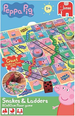 peppa pig snakes and ladders argos