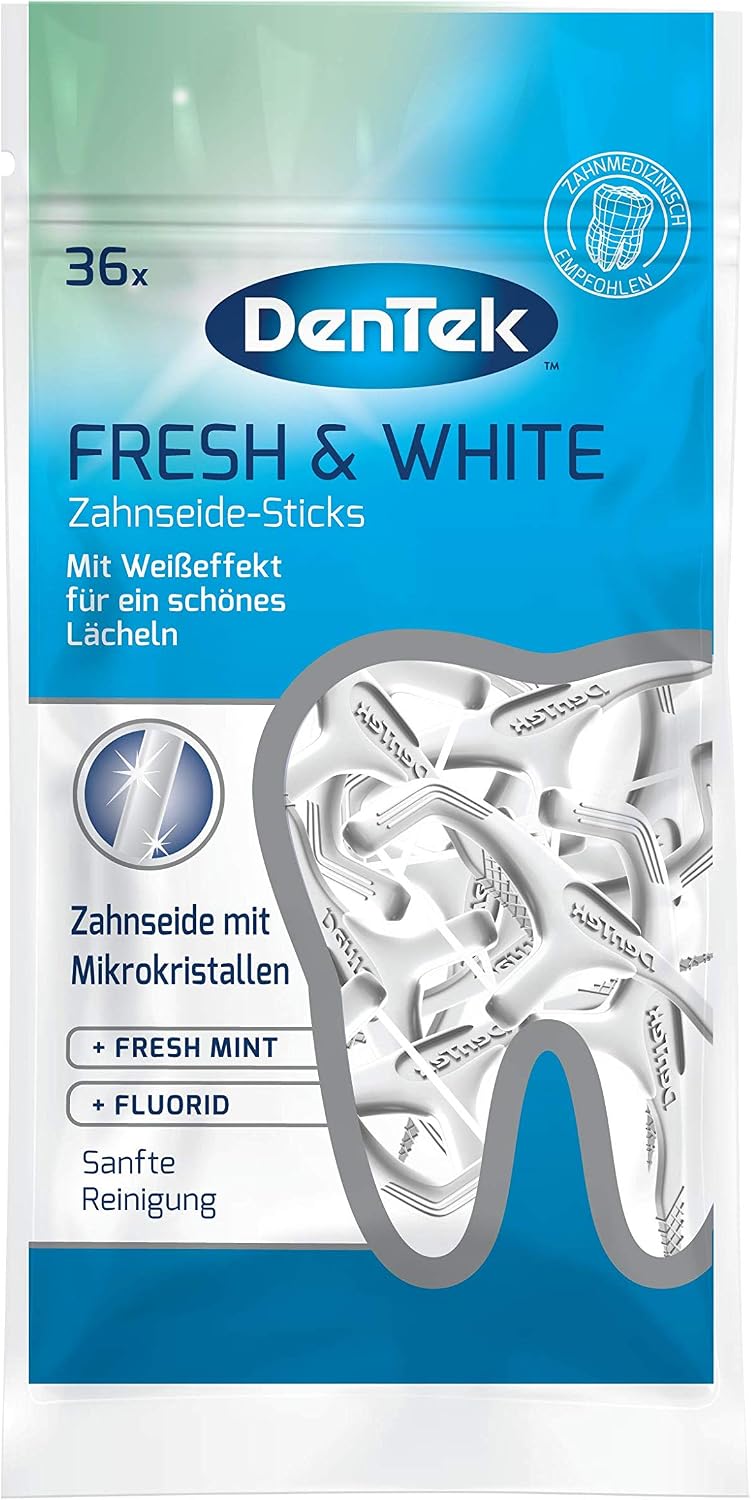 Dentek Fresh & White Dental Floss, 1 count (Pack of 36) - Image 4
