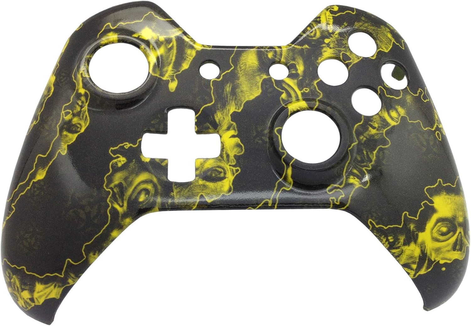 Amazon Com Hydro Dipped Front Housing Shell For Xbox One Controller Yellow Zb Computers Accessories