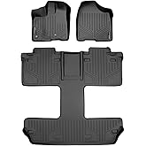 MAXLINER Floor Mats 3 Row Liner Set for 2013-2020 Toyota Sienna