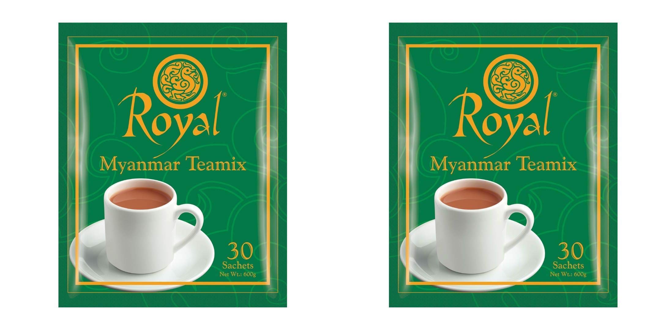Royal Myanmar Tea Mix (30 Packets) Pack of 2