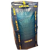 Ikea Frakta Storage Bag - Blue - SET OF 3