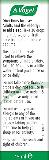 A.Vogel Dormeasan Sleep Valerian-Hops Drops 15ml 17 Day Supply view 4
