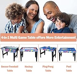 IFOYO Multi Function Combo Game Table, Steady 4 in