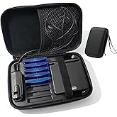 GMIGOU Carrying Case for Gameboy Advance SP | Accessories for GBA SP | Hard Storage Portable Bag for GBA SP - Holds 8 Game Cards& Charging Pocket