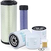 Maintenance Service Filter Kit for Kubota L2501 HST | Fits L2800 L3200 L3400 L3700SU L3800 HST Tractor Oil Change Kit, Replace# HH164-32430 HH3A0-82623 HHK70-14073 TA040-93230