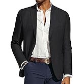 PJ PAUL JONES Mens Blazer Casual Sport Coats Regular Fit Two Button Suit Jacket Lightweight Sports Jacket