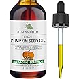 Jeune Naturelle Pumpkin Seed Oil Organic - 100% Pure RAW Cold Pressed Undiluted Pumpkin Seed Oil For Anti Aging Wrinkle Repai