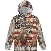 WELLFLYHOM Unisex Sweater Kids 3D Print Graphic Pullover Hoodie Sweatshirts with Pocket for Age 6-16