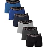 AMERICAN HEAVEN Men's Trunks | Dry Body - Ultra Soft Performance Boxer Brief | Pack of 6