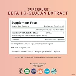 PURE SYNERGY SuperPure Beta 1,3-Glucan Extract