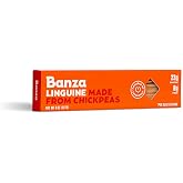 Banza Chickpea Pasta, Linguine - Gluten Free Healthy Pasta, High Protein, Lower Carb and Non-GMO - 8 Ounce (Pack of 6)