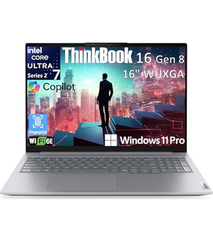 Amazon.com: Lenovo ThinkBook 16 Laptop 2025 16” WUXGA 1920 x 1200