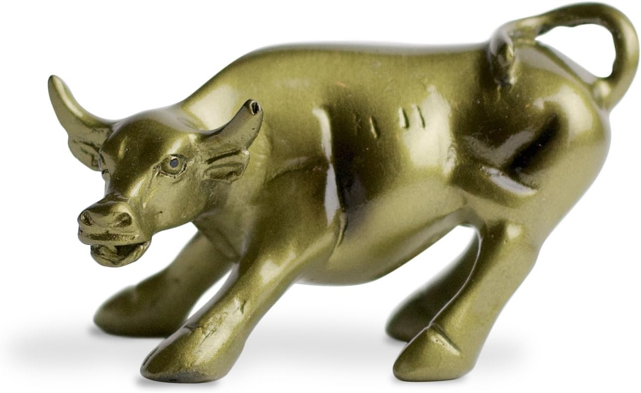 Amazon アメリカお土産 ウォール ストリート ブル像 Sサイズ フィギュア オブジェ 置物 オブジェ オンライン通販