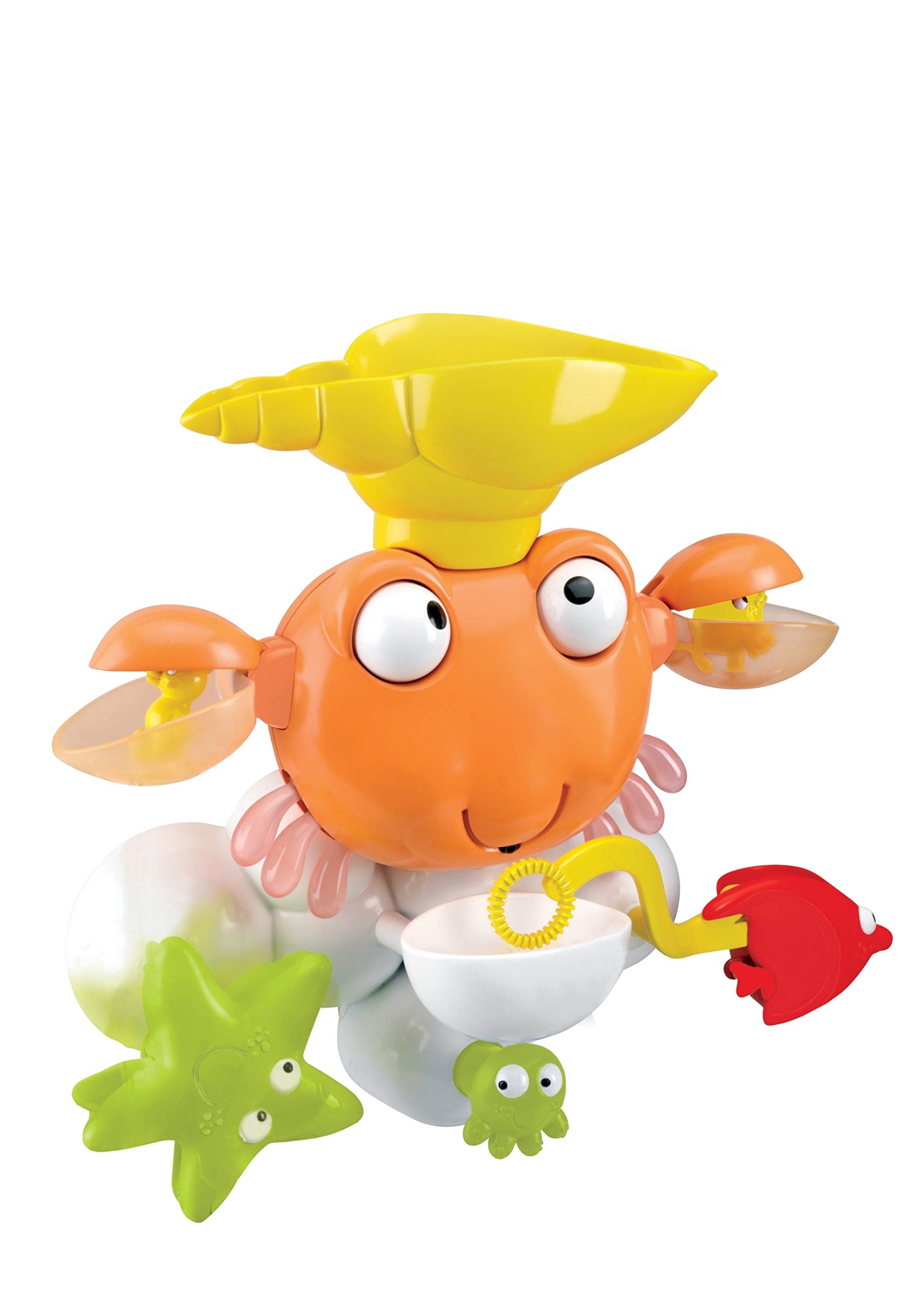 Lexibook, Water Crab, Bath Toys, water animations, 3 suction cups, Orange, IT025 — image 1