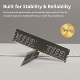 Timetec 32GB (2x16GB) DDR4 2400MHz UDIMM 288-Pin RAM PC4-19200 CL17 view 5