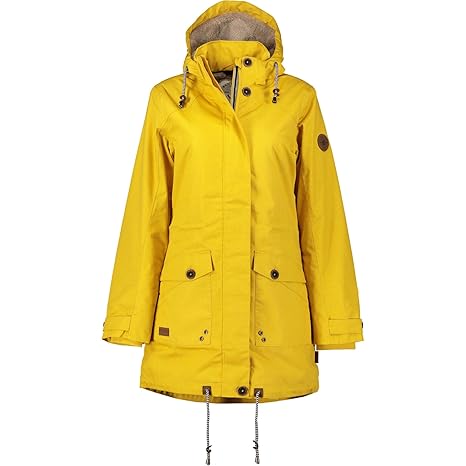 Blue Wave Damen Ella Wattiert Parka