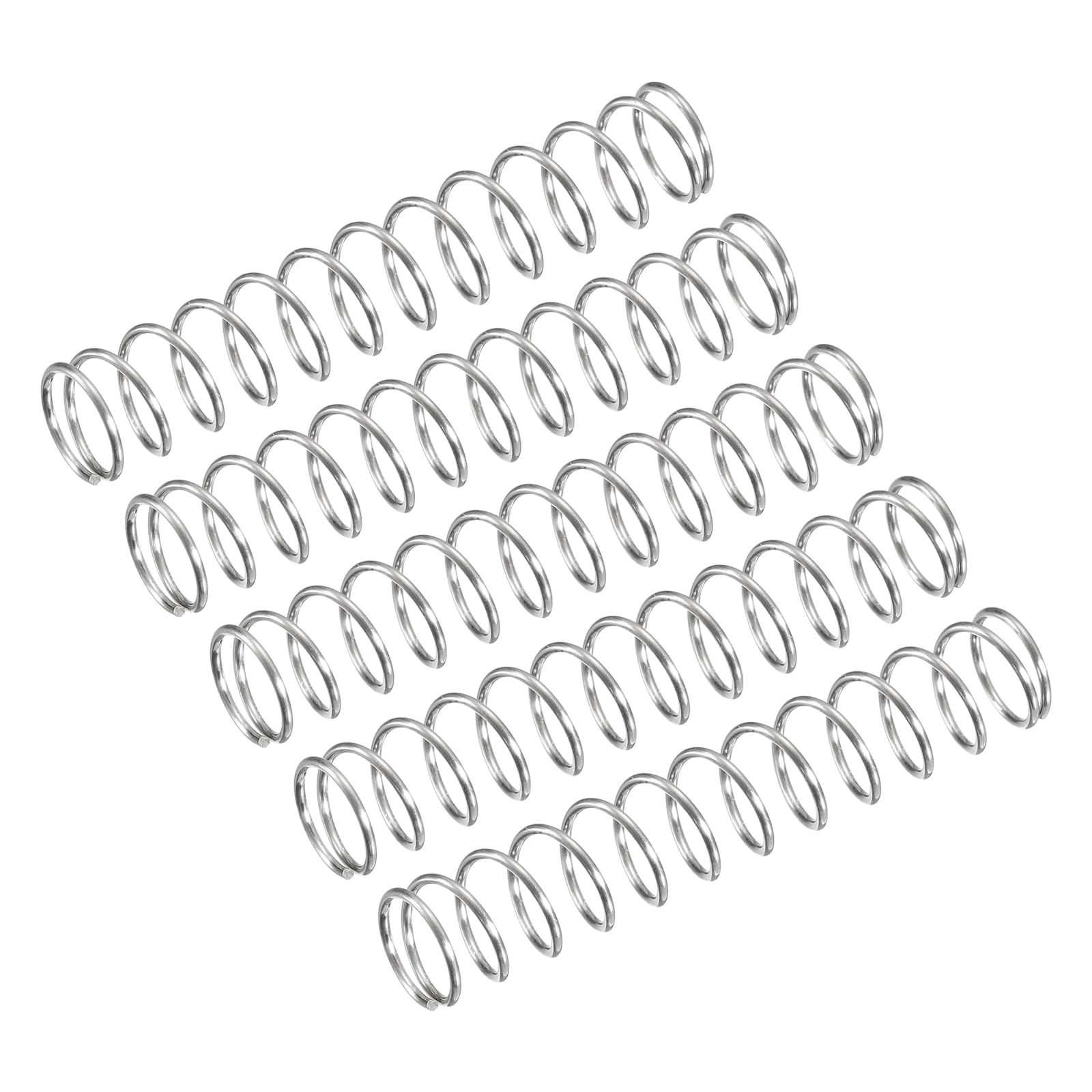 uxcell Compression Spring, 5Pcs 304 Stainless
