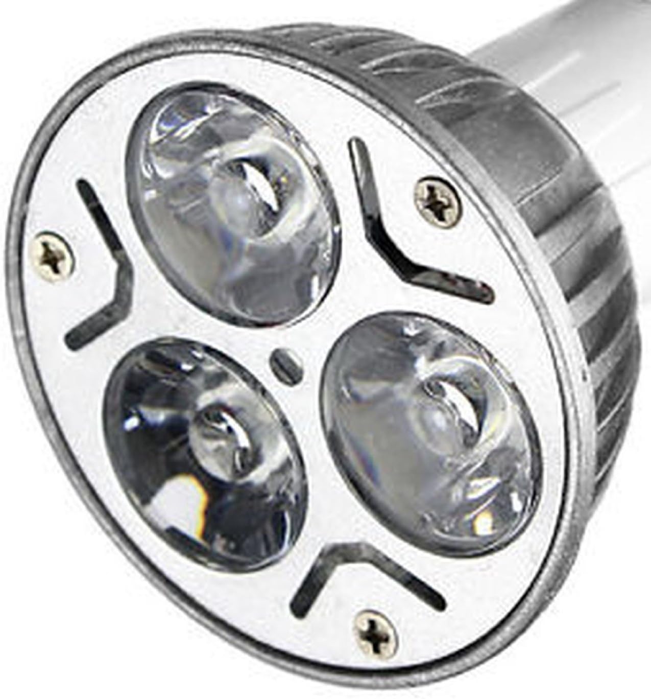 Hrph GU10 3W 3 LED High Power Spotlight Home Light Lamp Bulb 220V Blue